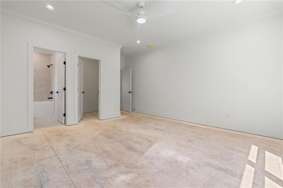 Spacious, unfurnished interior of a new home in , Marietta (Image 79).