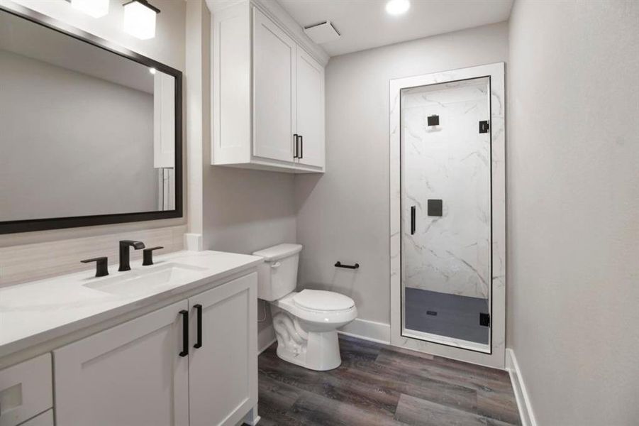 Furnished interior view inside a new home in , Bullard (Image 9).
