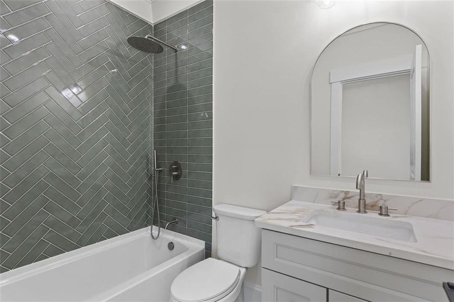 Furnished interior view inside a new home in , Winder (Image 53).