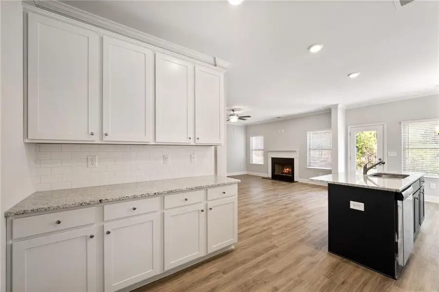 Furnished interior view inside a new home in , Newnan (Image 13).
