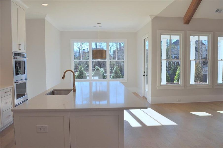 Furnished interior view inside a new home in Woodford, Acworth (Image 5).