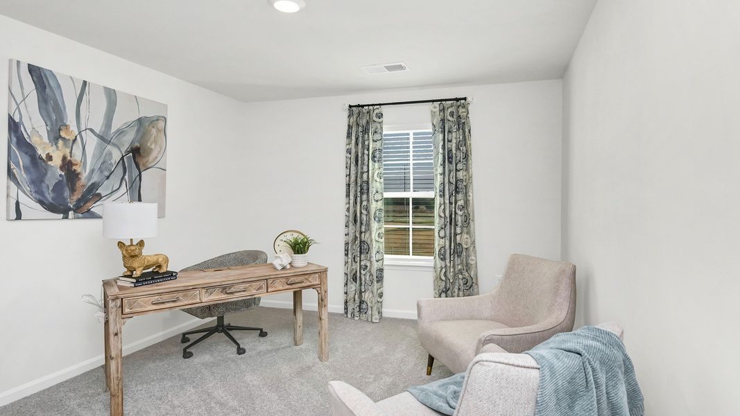 Furnished interior view inside a new home in Grand Oaks, Columbia (Image 34). Furnished interior view inside a new home in Grand Oaks, Columbia (Image 34).