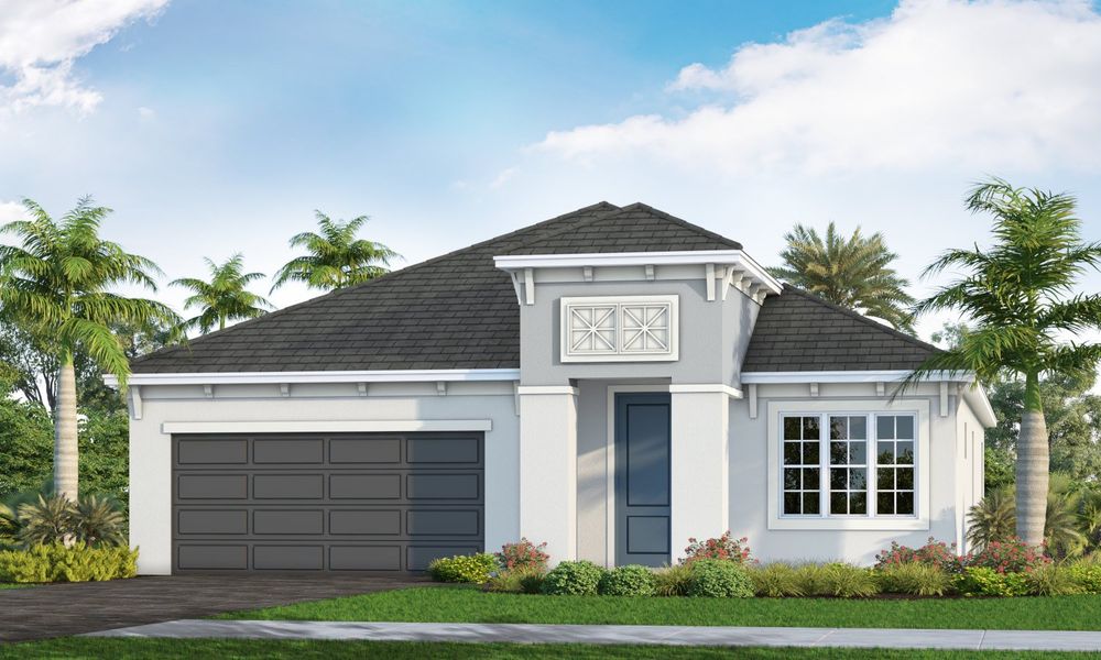 Representative exterior photo of a completed home built from the Applause by Neal Communities in Palm Grove, Bradenton, FL (Image 2).