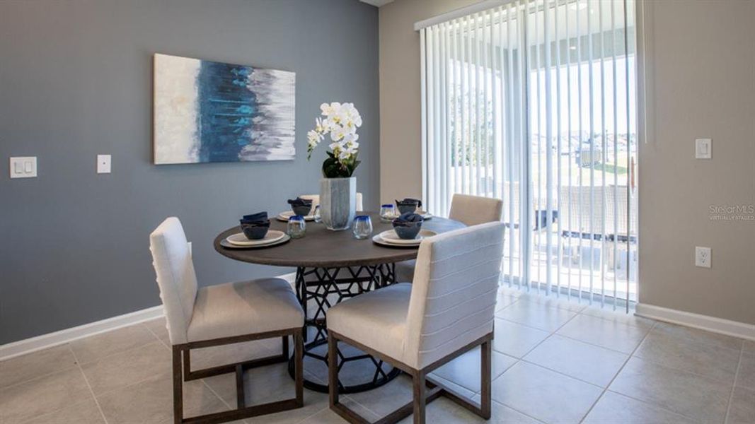 Furnished interior view inside a new home in Astonia: Estate Collection, Davenport (Image 2).