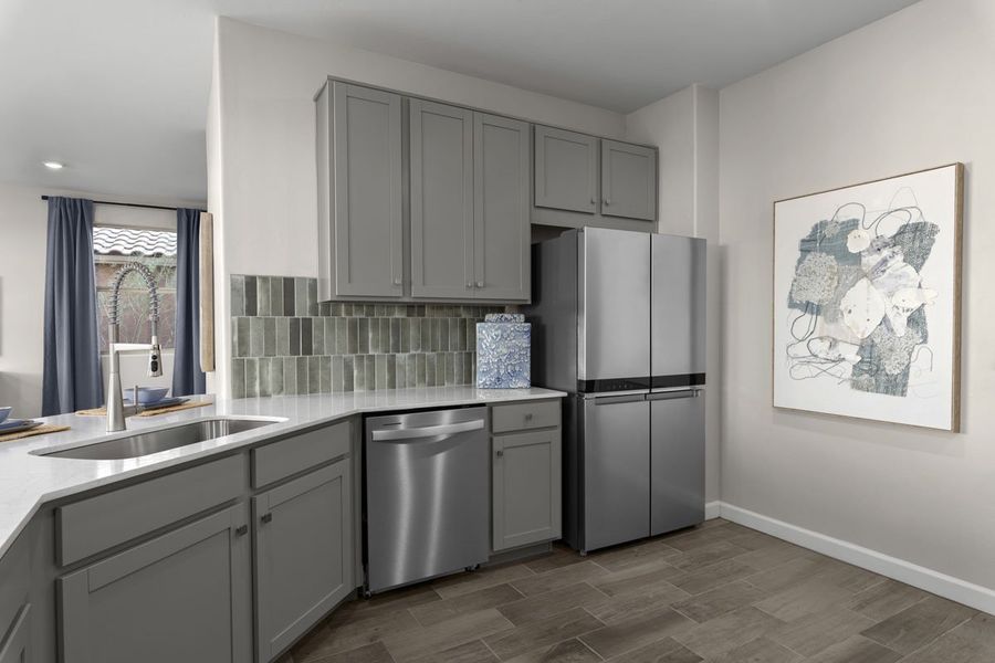 Stainless steel appliances