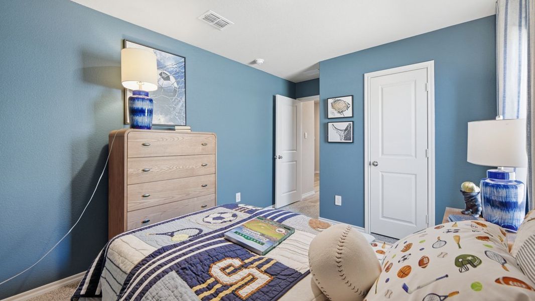Furnished interior view inside a new home in Hickory Grove, Krum (Image 33).