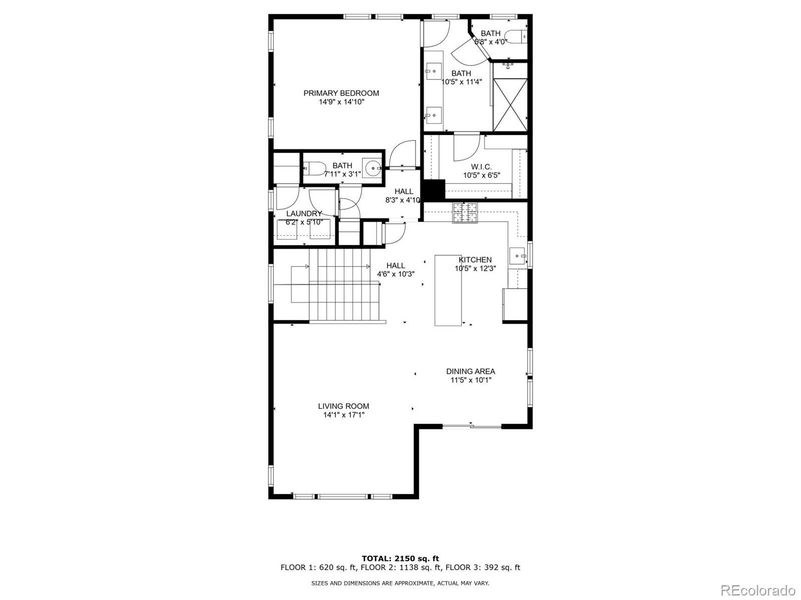 Second Floor 2D Floorplan Second Floor 2D Floorplan