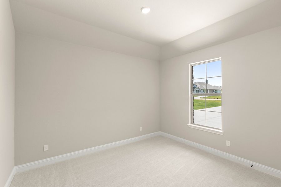 Spacious, unfurnished interior of a new home in Mockingbird Hills - Premiere Series, Joshua (Image 26). Spacious, unfurnished interior of a new home in Mockingbird Hills - Premiere Series, Joshua (Image 26).
