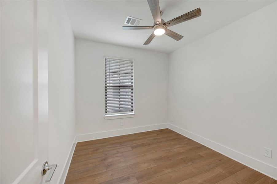 Spacious, unfurnished interior of a new home in The Oaks on 6th Street, Magnolia (Image 23). Spacious, unfurnished interior of a new home in The Oaks on 6th Street, Magnolia (Image 23).