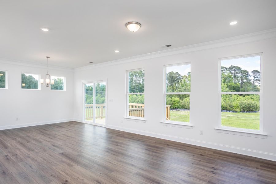 Spacious, unfurnished interior of a new home in Cedar Ridge, Angier (Image 12).