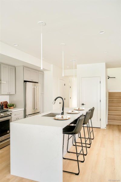 Furnished interior view inside a new home in , Denver (Image 7).