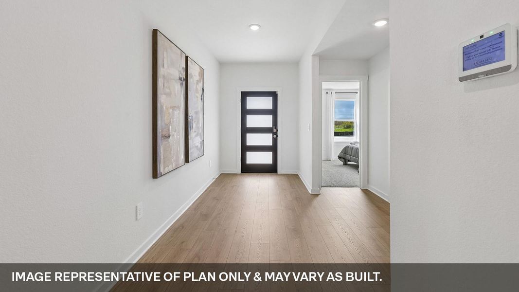 Spacious, unfurnished interior of a new home in Monarch Ranch, Manor (Image 19). Spacious, unfurnished interior of a new home in Monarch Ranch, Manor (Image 19).