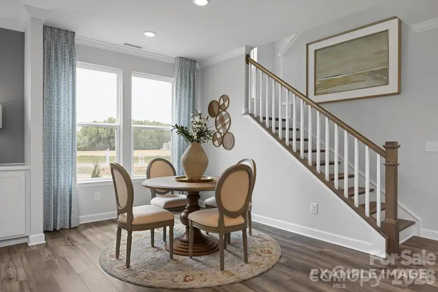 Furnished interior view inside a new home in Windgate, Mooresville (Image 2). Furnished interior view inside a new home in Windgate, Mooresville (Image 2).