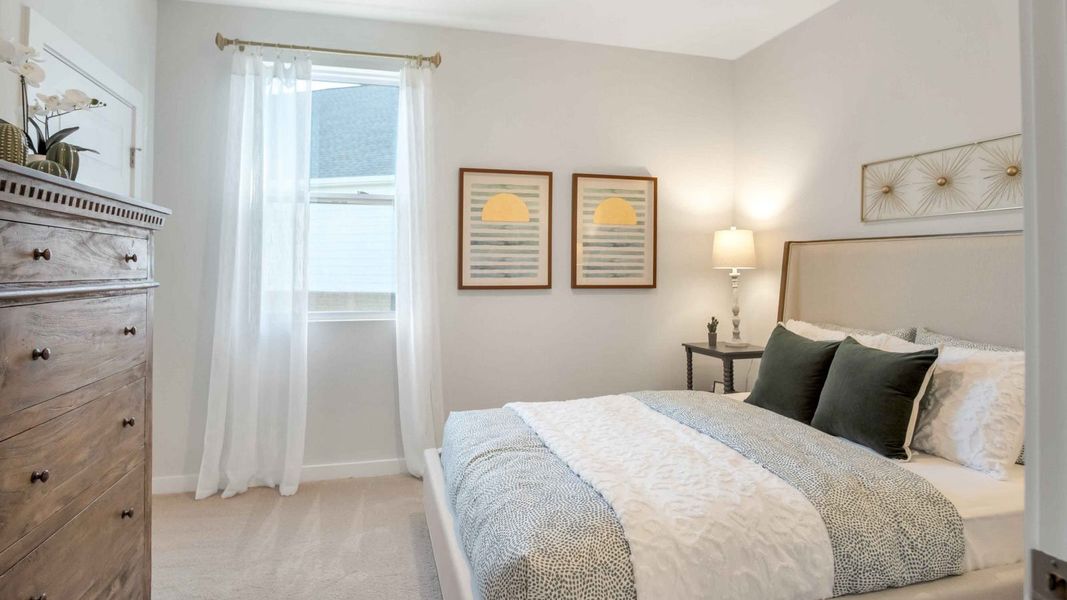 Furnished interior view inside a new home in Nexus South, Gallatin (Image 10).