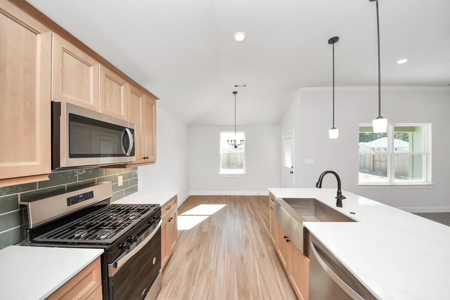 Furnished interior view inside a new home in Grand Oaks Reserve, Cleveland (Image 8).