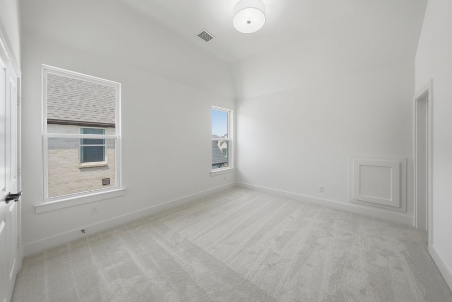 Spacious, unfurnished interior of a new home in Estates at Rockhill, Frisco (Image 31). Spacious, unfurnished interior of a new home in Estates at Rockhill, Frisco (Image 31).