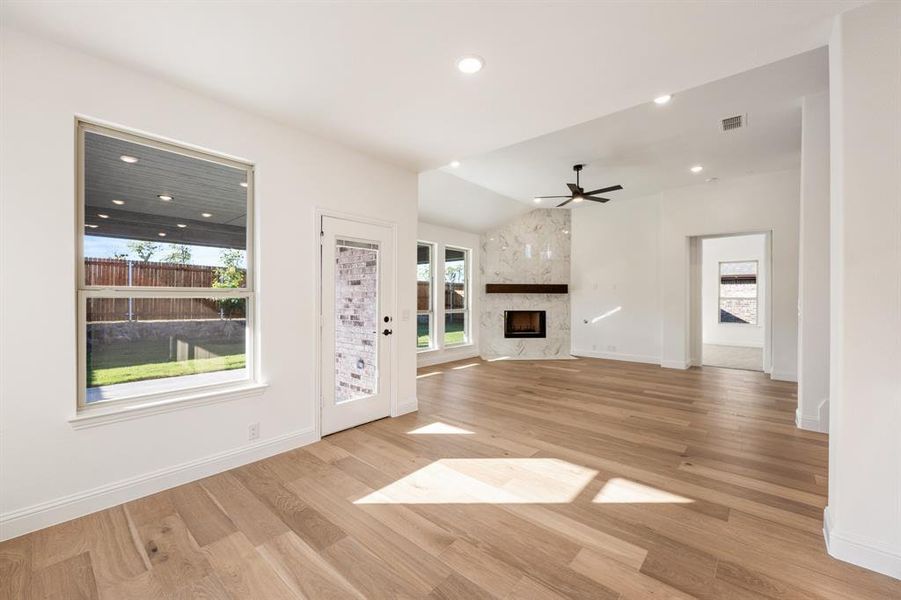 Spacious, unfurnished interior of a new home in Bear Creek Classic 60, Lavon (Image 29). Spacious, unfurnished interior of a new home in Bear Creek Classic 60, Lavon (Image 29).