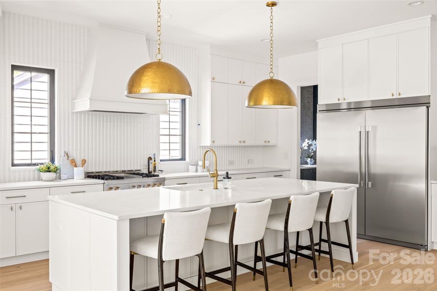 Furnished interior view inside a new home in , Charlotte (Image 18).
