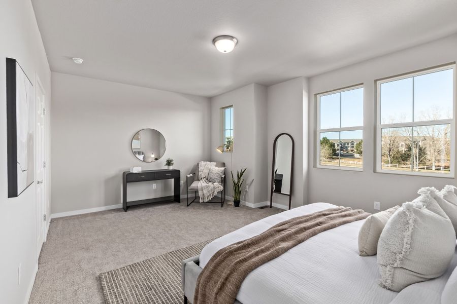 Furnished interior view inside a new home in Arras Park, Thornton (Image 27).