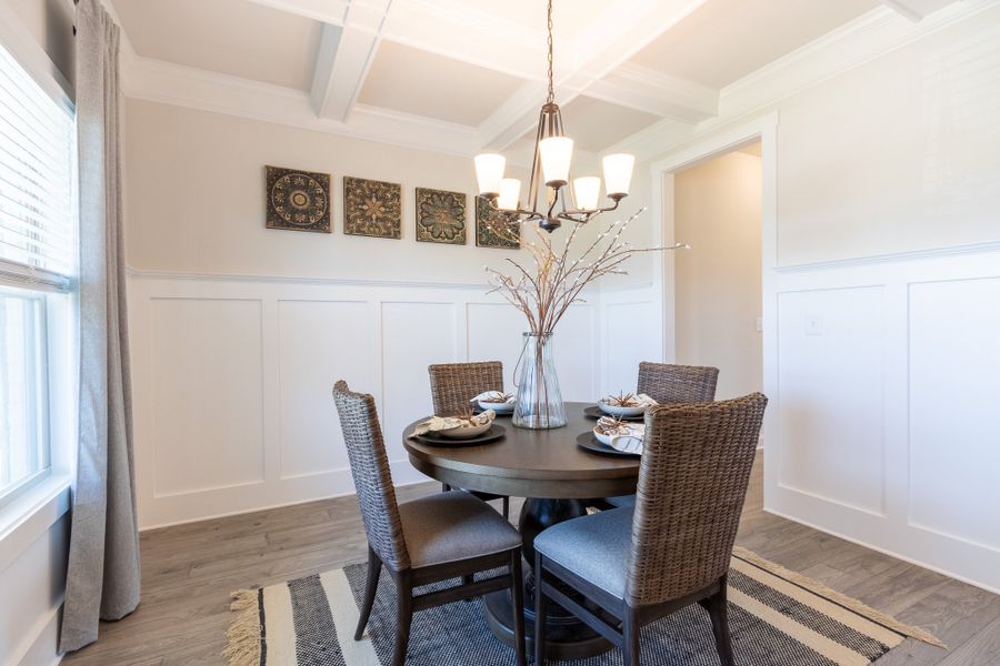 Furnished interior view inside a new home in Calgary Downs, Winder (Image 4). Furnished interior view inside a new home in Calgary Downs, Winder (Image 4).