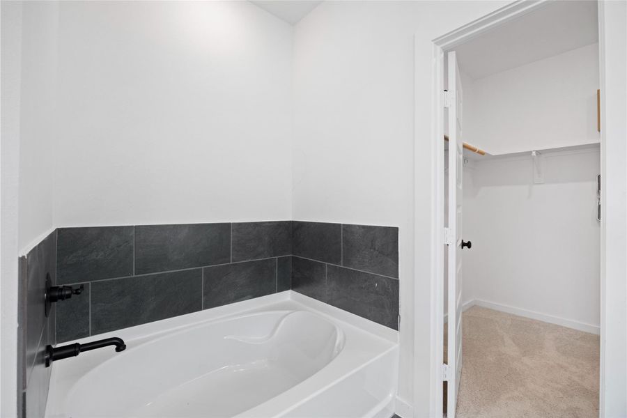 Furnished interior view inside a new home in , Manvel (Image 11).