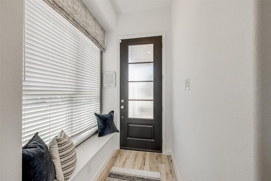 Furnished interior view inside a new home in Bridgeland, Cypress (Image 33).