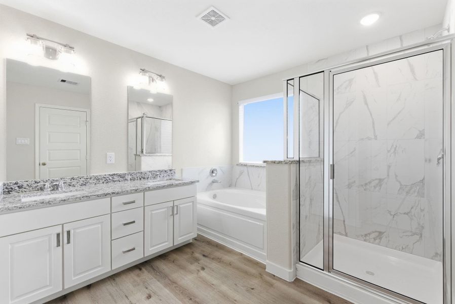 Furnished interior view inside a new home in , Houston (Image 33). Furnished interior view inside a new home in , Houston (Image 33).