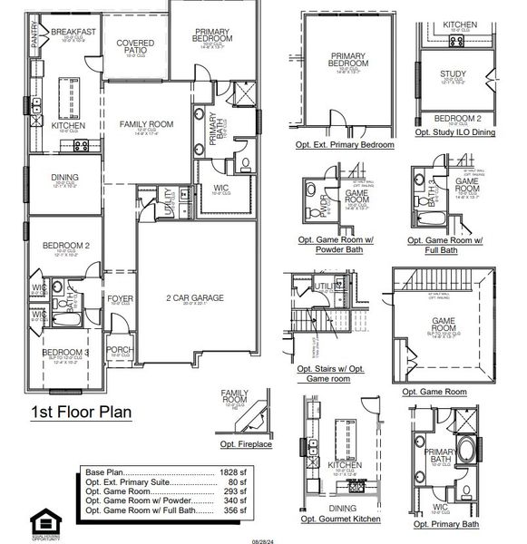 2D floor plan layout for the Melrose II by Megatel Homes in McCrummen Estates, Rockwall, TX (Image 2). 2D floor plan layout for the Melrose II by Megatel Homes in McCrummen Estates, Rockwall, TX (Image 2).