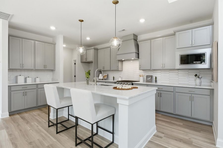 Furnished interior view inside a new home in Storyvale, Hixson (Image 11).