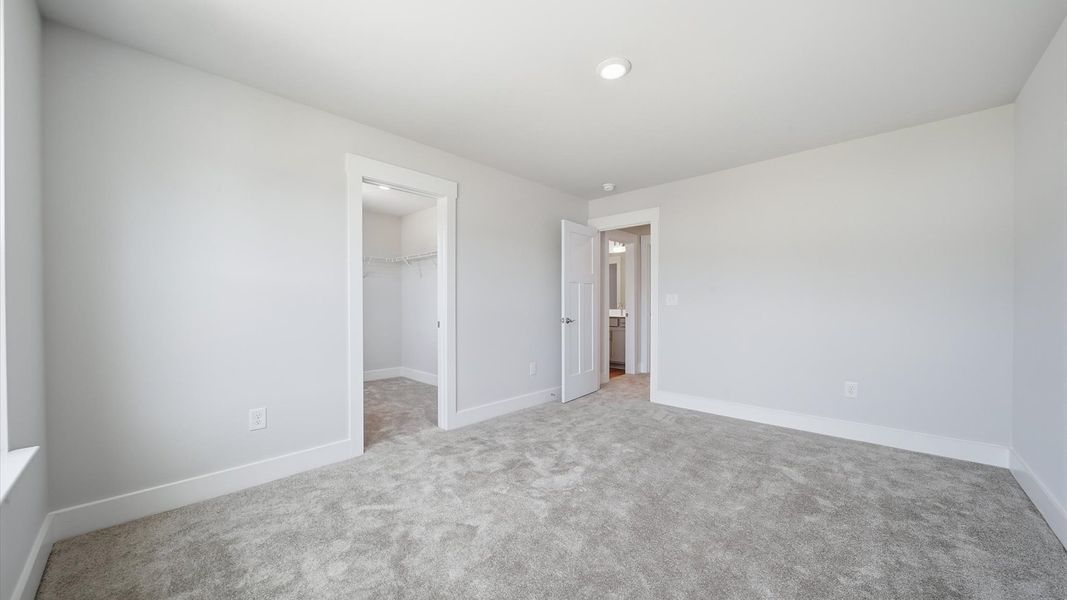 Furnished interior view inside a new home in Creeks at Midway, Anderson (Image 27).