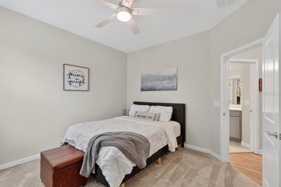 Furnished interior view inside a new home in Canopy Terrace, Deland (Image 36). Furnished interior view inside a new home in Canopy Terrace, Deland (Image 36).