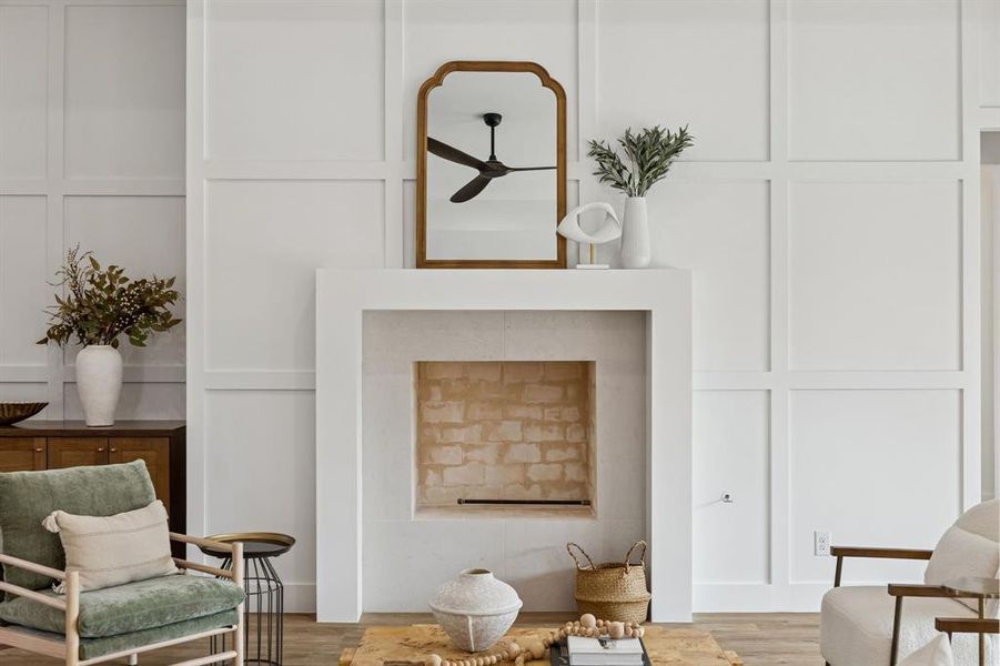 Furnished interior view inside a new home in , Midlothian (Image 25).