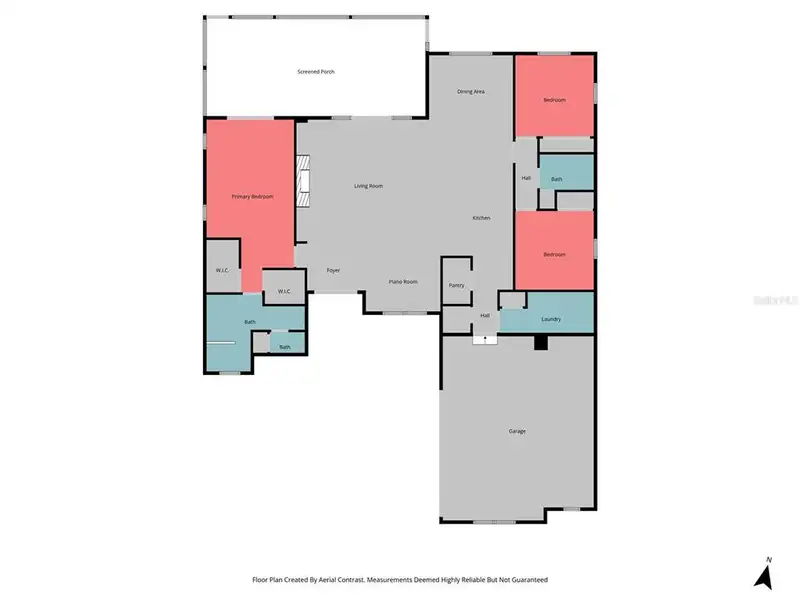 2D floor plan layout of this home in , Wesley Chapel, FL (Image 5).