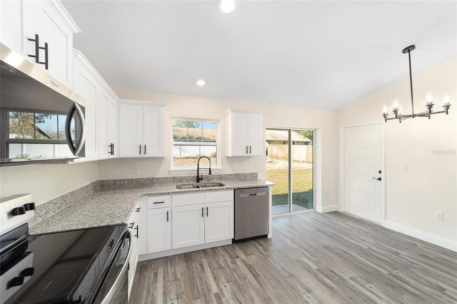Furnished interior view inside a new home in , Ocala (Image 9).