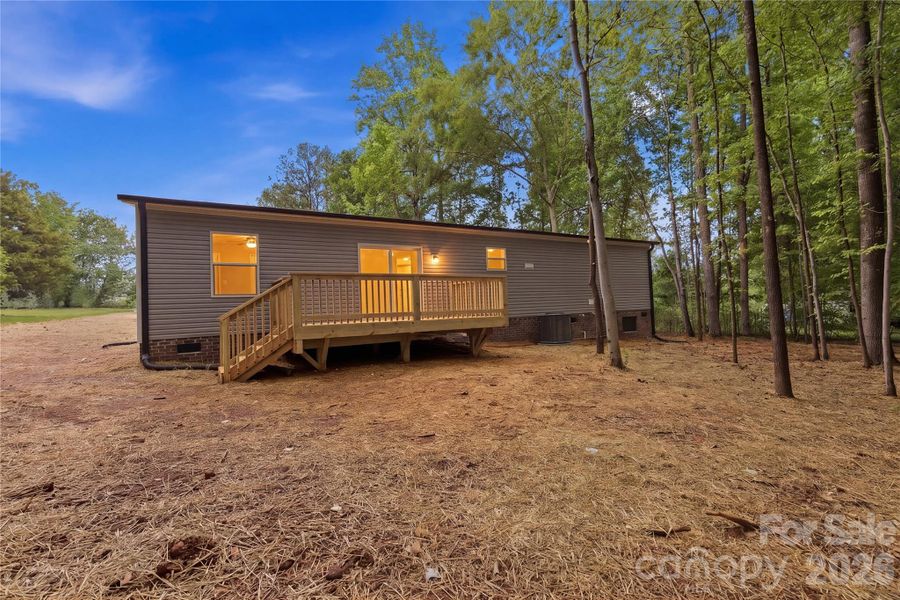 Exterior details and patio area of a home in , Lincolnton (Image 20).