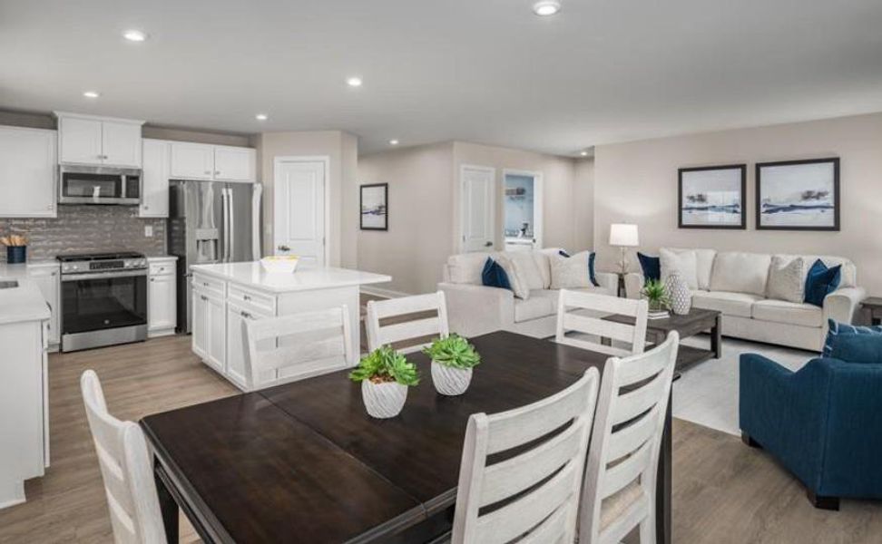 Furnished interior view inside a new home in Newberry 55+ Single Family Homes, McDonough (Image 6).