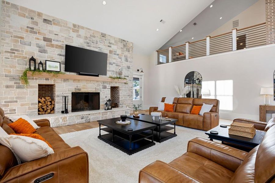 Furnished interior view inside a new home in , Rydal (Image 41).