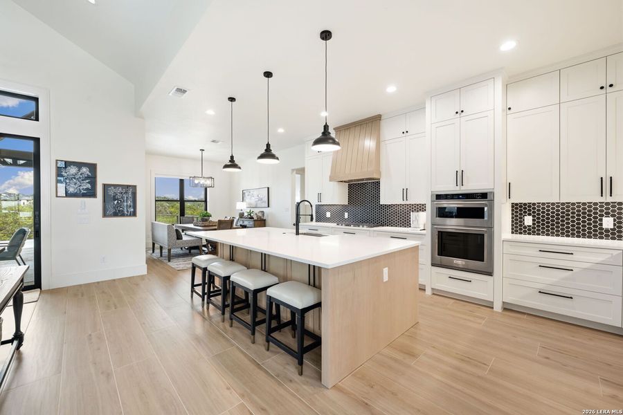 Furnished interior view inside a new home in , New Braunfels (Image 17).