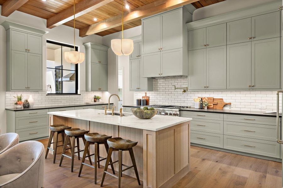 Furnished interior view inside a new home in , Austin (Image 8).