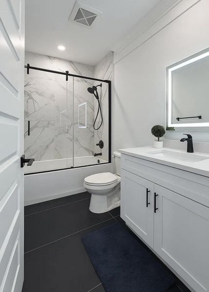 Furnished interior view inside a new home in , North Charleston (Image 14).