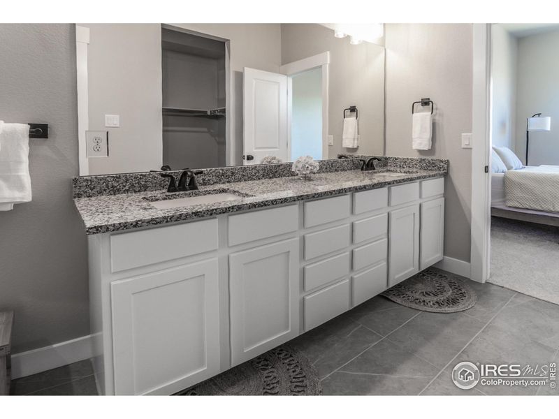 Furnished interior view inside a new home in Promontory Point, Greeley (Image 10).