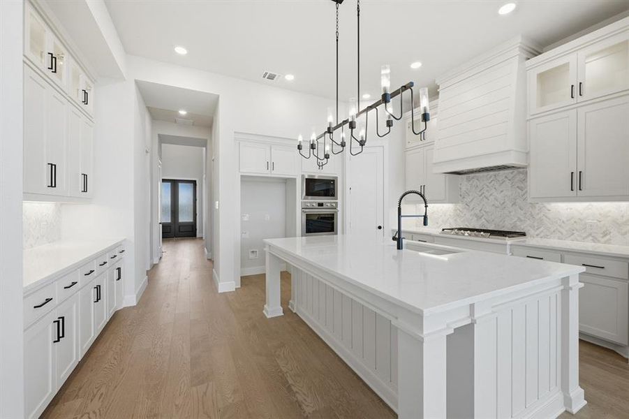 Furnished interior view inside a new home in Star Trail: 55ft. lots, Prosper (Image 14). Furnished interior view inside a new home in Star Trail: 55ft. lots, Prosper (Image 14).