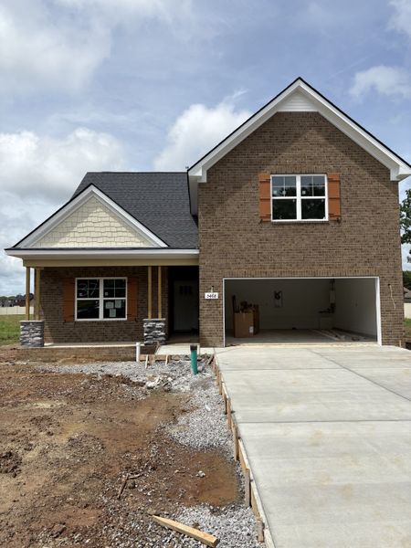 In-progress construction of a new home in Rookers Bend, Smyrna, TN (Image 21).