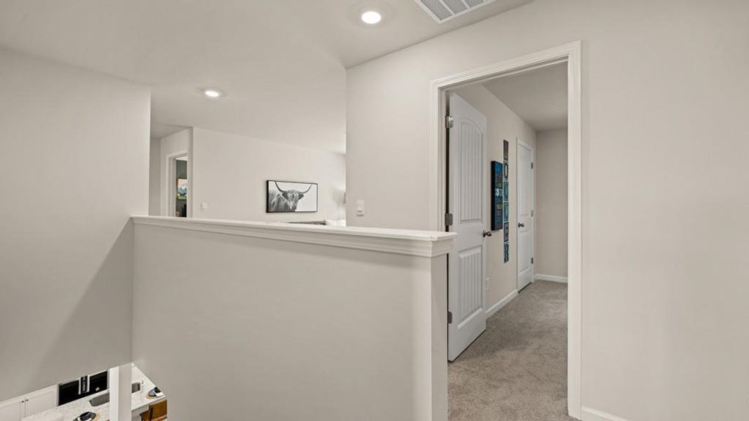 Furnished interior view inside a new home in Braselton Village, Braselton (Image 33). Furnished interior view inside a new home in Braselton Village, Braselton (Image 33).