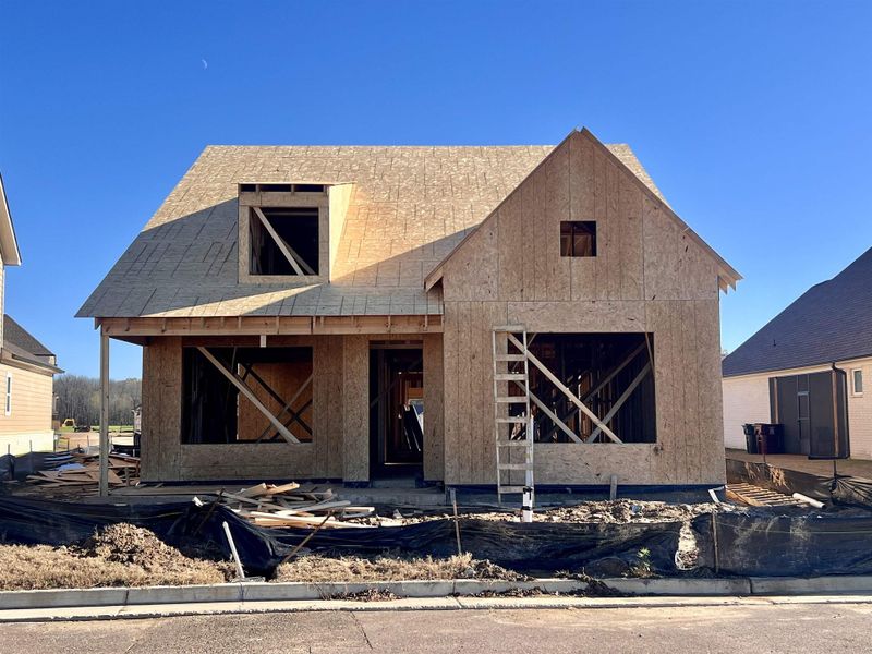 In-progress construction of a new home in Lockwood, Collierville, TN (Image 13). In-progress construction of a new home in Lockwood, Collierville, TN (Image 13).