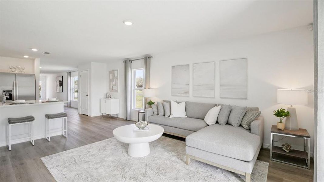 Furnished interior view inside a new home in Archer at Two Rivers, Zephyrhills (Image 4).