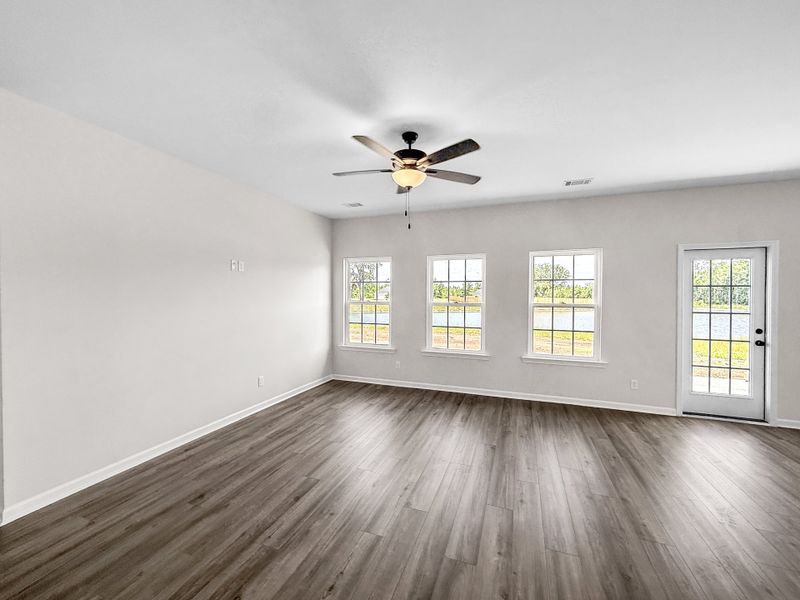 Spacious, unfurnished interior of a new home in The Village at Sassafras, Allenhurst (Image 11). Spacious, unfurnished interior of a new home in The Village at Sassafras, Allenhurst (Image 11).