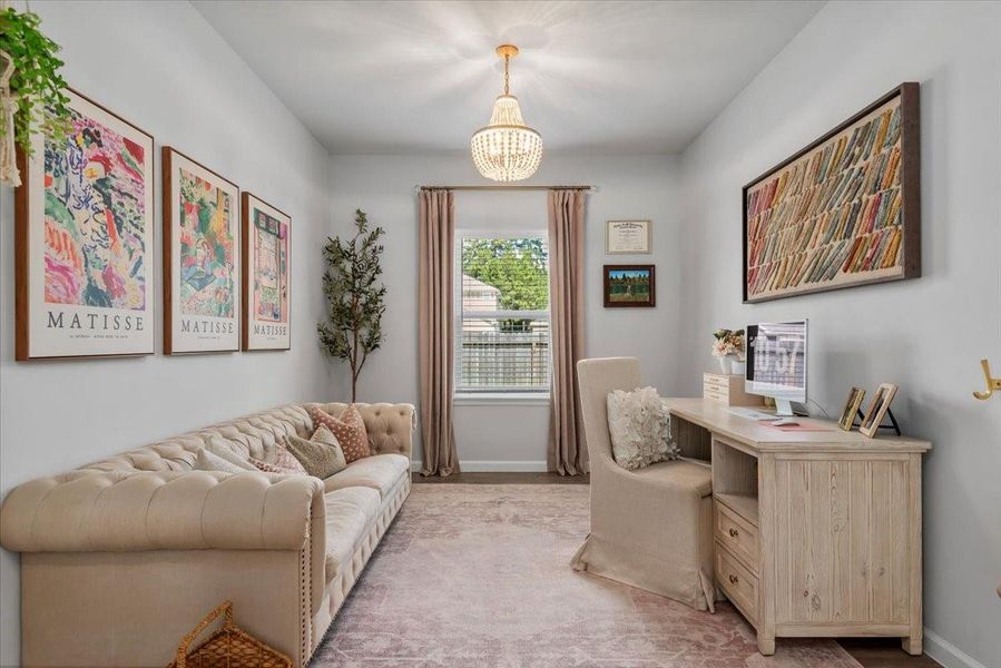 Furnished interior view inside a new home in , Montgomery (Image 36). Furnished interior view inside a new home in , Montgomery (Image 36).