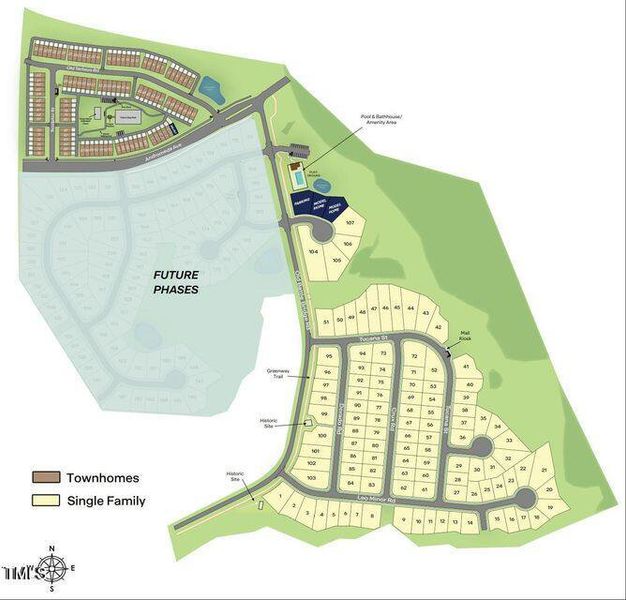 Anderson Farm Community Site Map