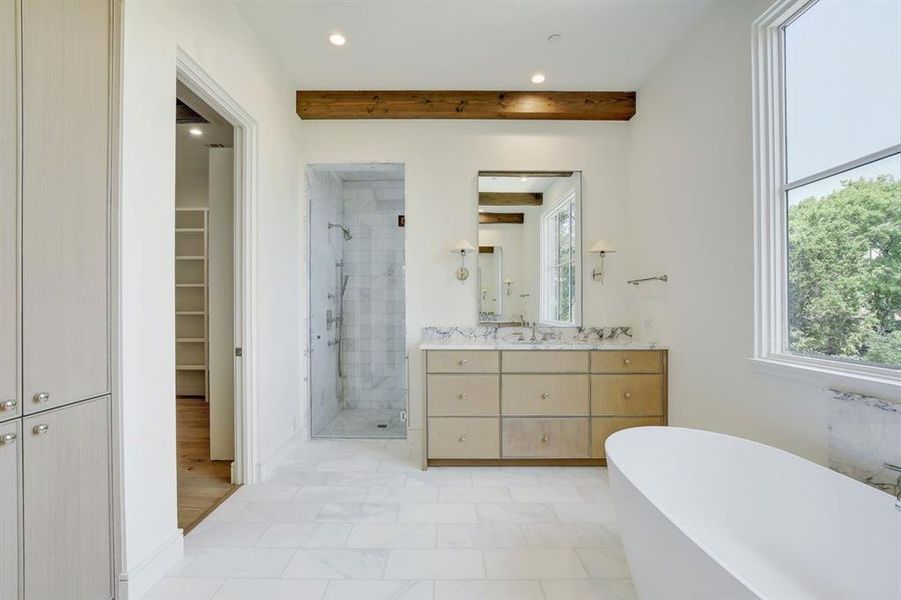 Furnished interior view inside a new home in Amarra Villas, Austin (Image 8).